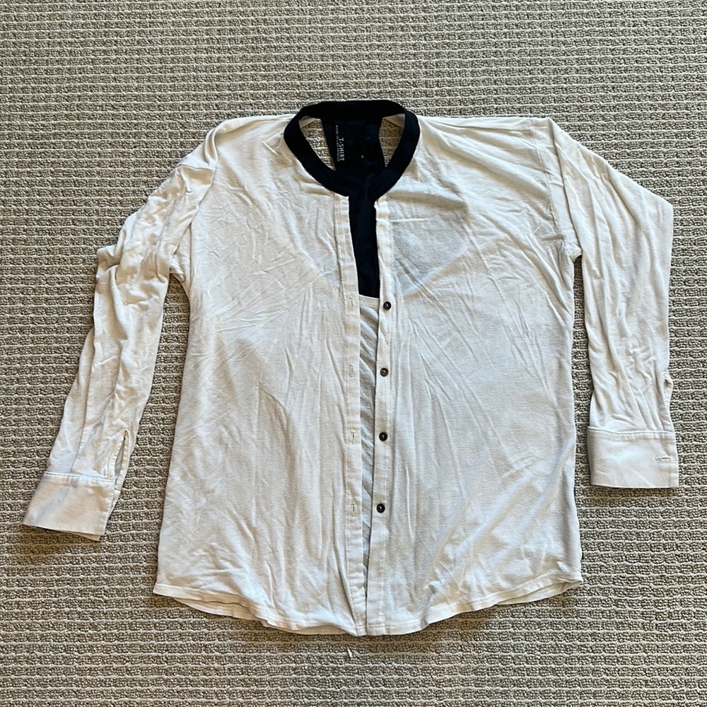 Open back blouse